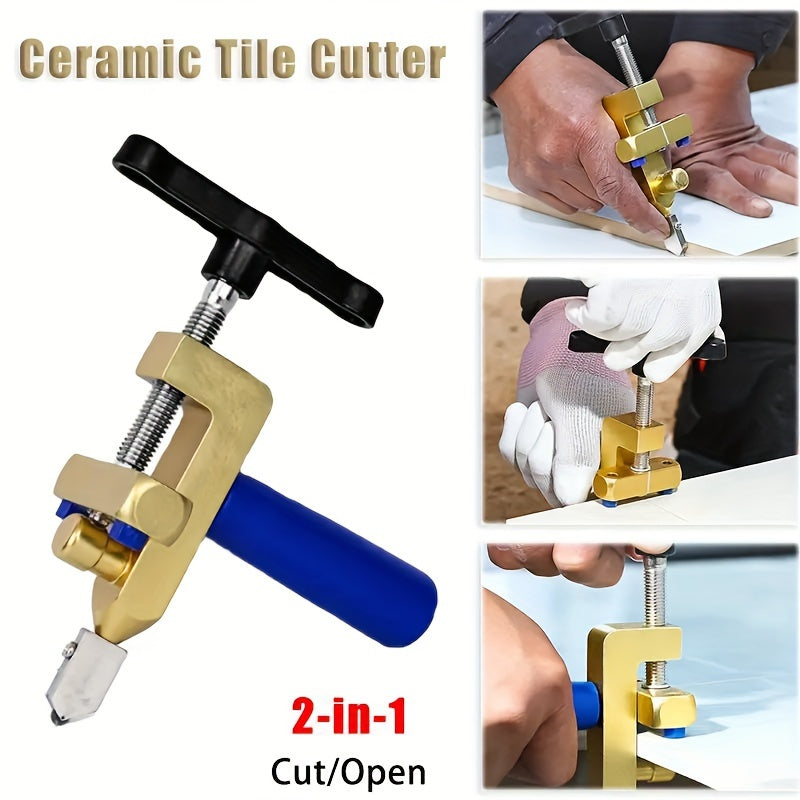 Glass & Ceramic Tile Splitter - Precision splitting & breaking tool for DIY & professional projects