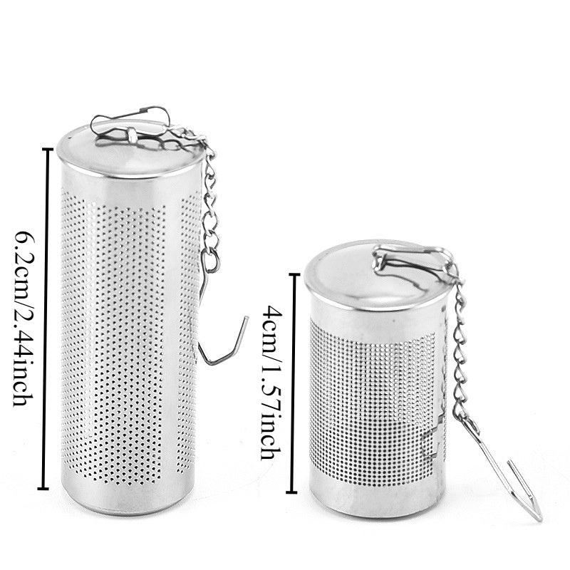 Multifunctional Stainless Steel Tea Infuser Ball - Ideal for Loose Leaf Tea, Soup Spices, and Seasonings in the Kitchen and Dining Area