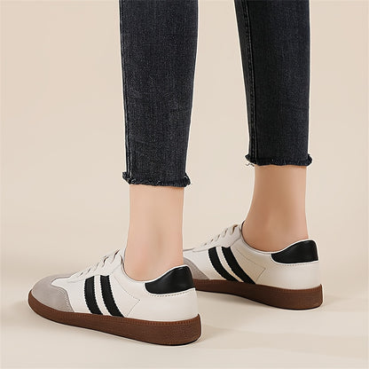 German Training Shoes, Women Sneakers, Samba Casual Sports Shoes with Soft Sole in Campus Style, All-Match