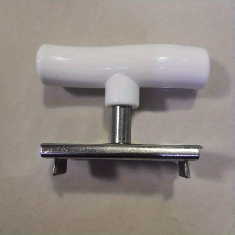 Multi-functional rotary cap opener for kitchen use, saves time and effort.