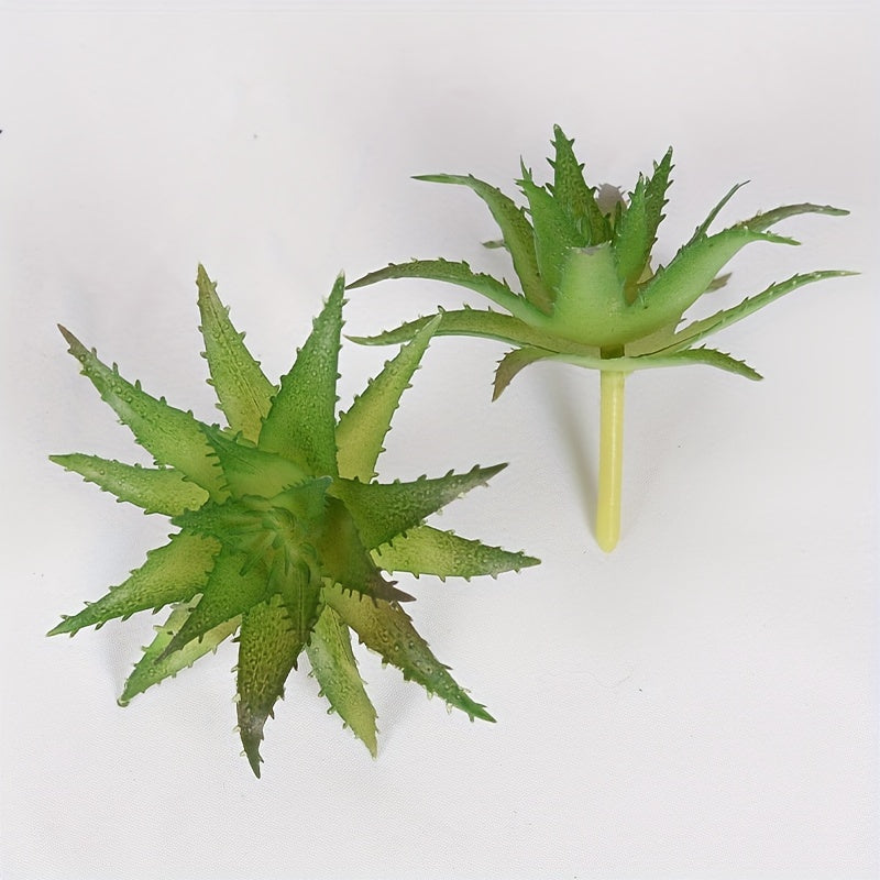 1pc Small artificial succulent plants for home or table decor.