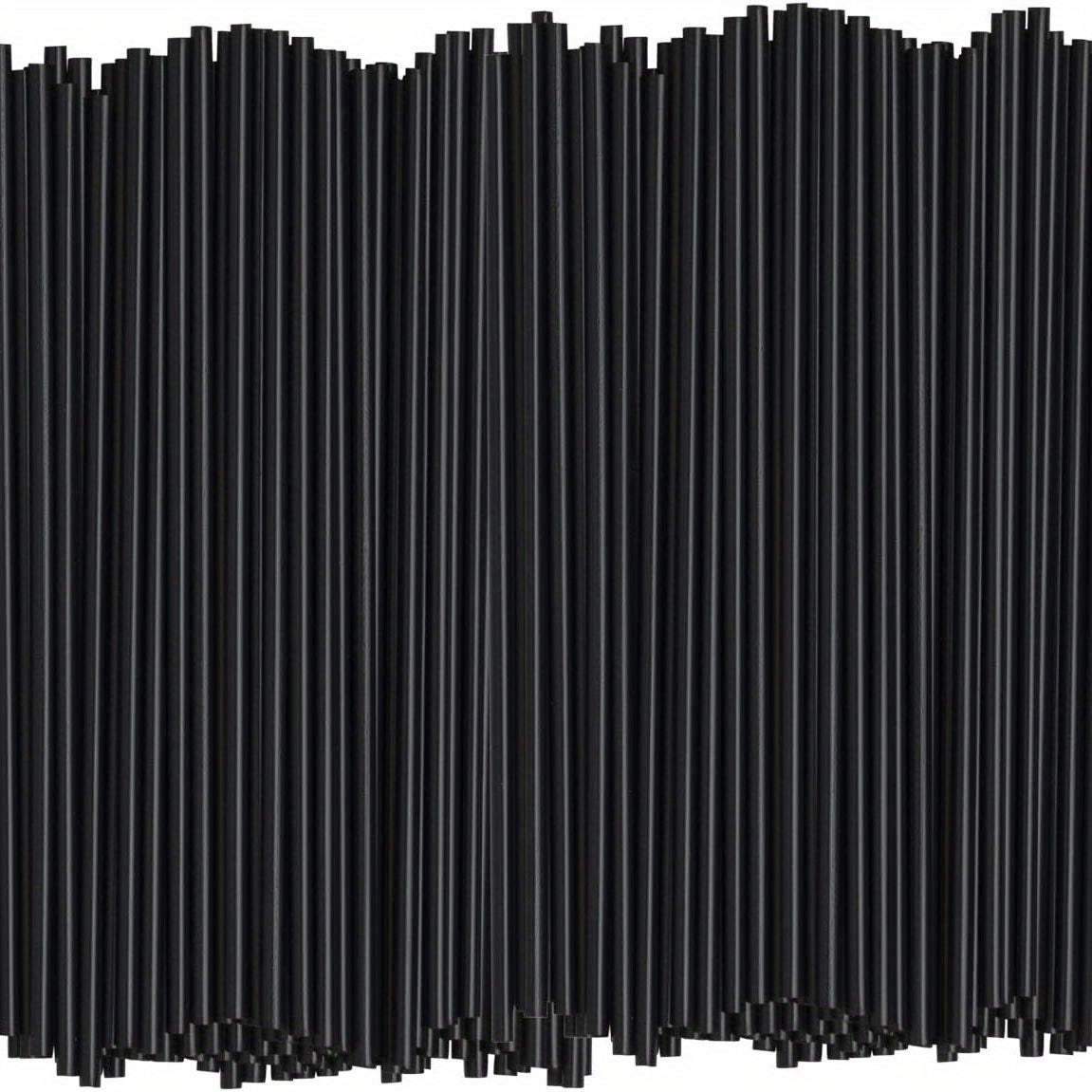 Black Disposable Plastic Sip Stir Sticks/Coffee & Cocktail Stirrers/Straws - 500 pieces, 12.7cm