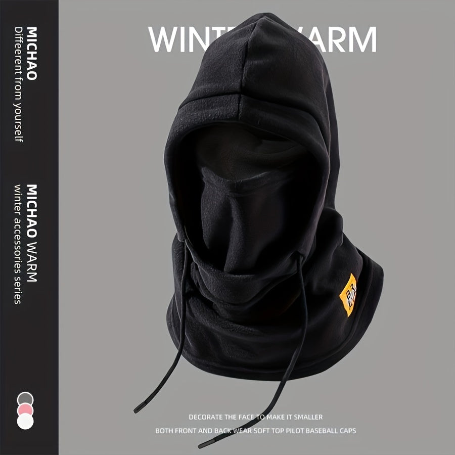 Stay protected and warm with Elementdefender's versatile winter balaclava. This windproof piece is perfect for a variety of outdoor activities such as skiing, cycling, and hiking. Made of breathable polyester, it ensures comfort and convenience no matter