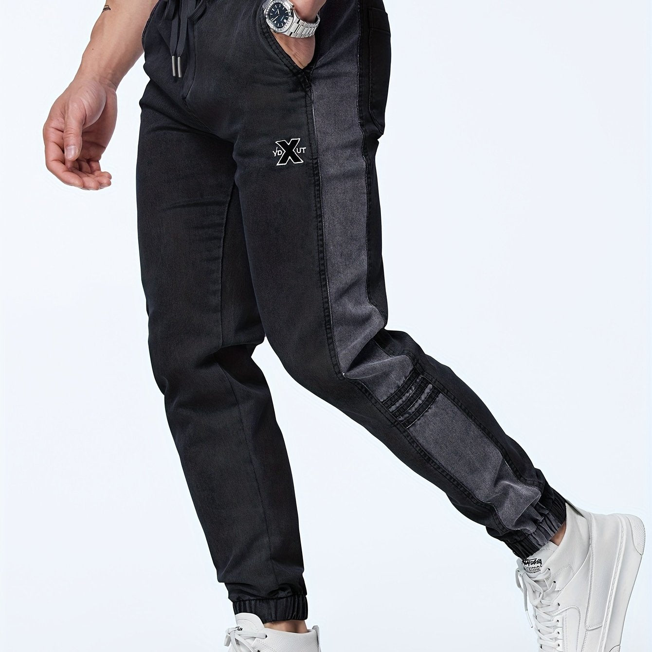 Men's Casual Harem Pants, Street Style Joggers