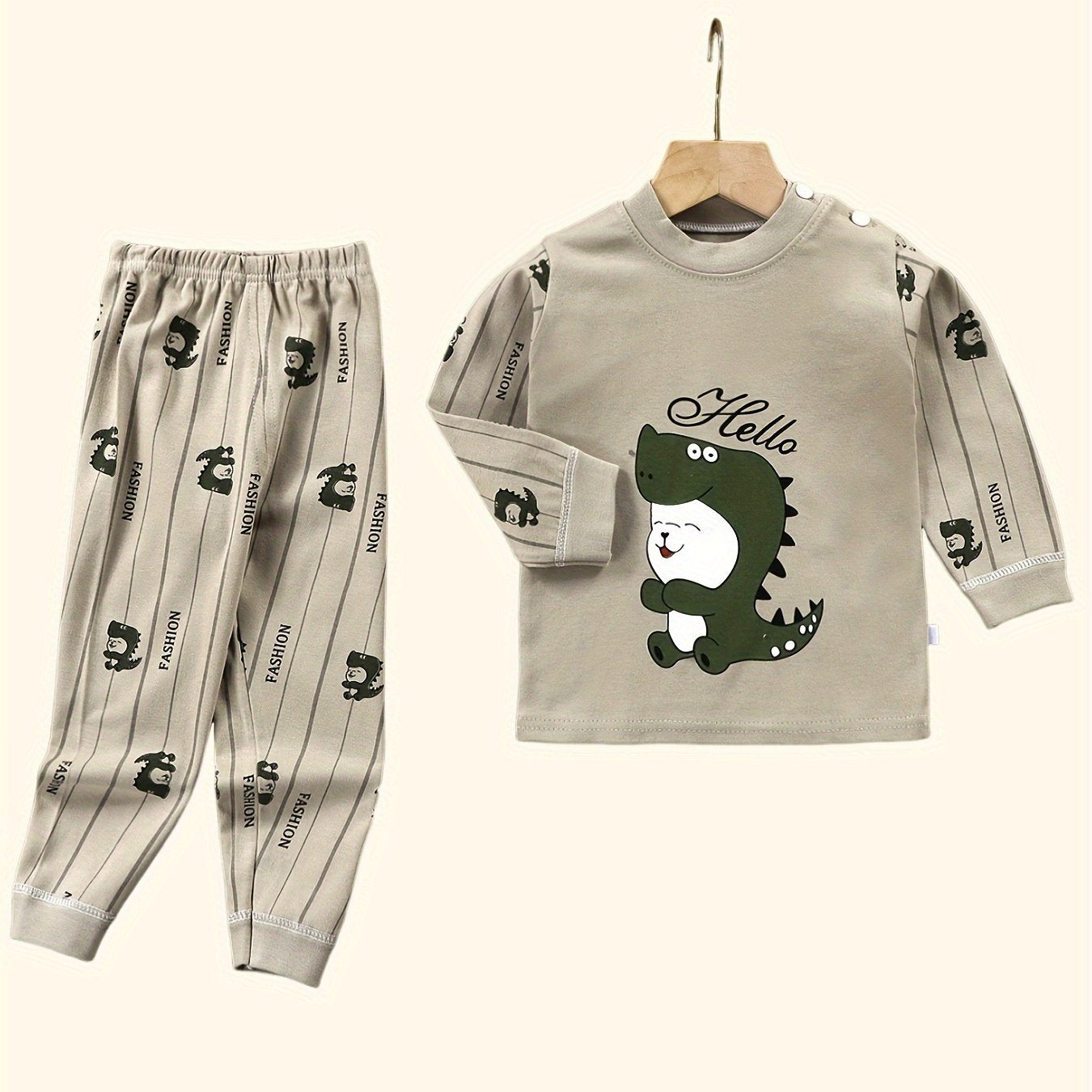 Children's 2pc Autumn Clothing and Underwear Set