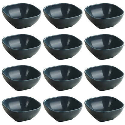 8 to 12 square sauce bowls for Korean, Chinese, and Middle Eastern styles.