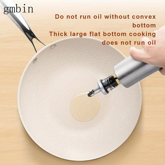 gmbin Ceramic non-stick frying pan is made of internet-famous shell porcelain, featuring a wheat rice stone flat bottom for deep frying.