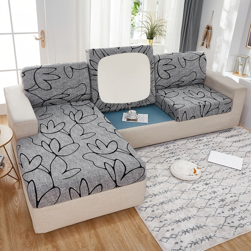 Milk-printed couch cover