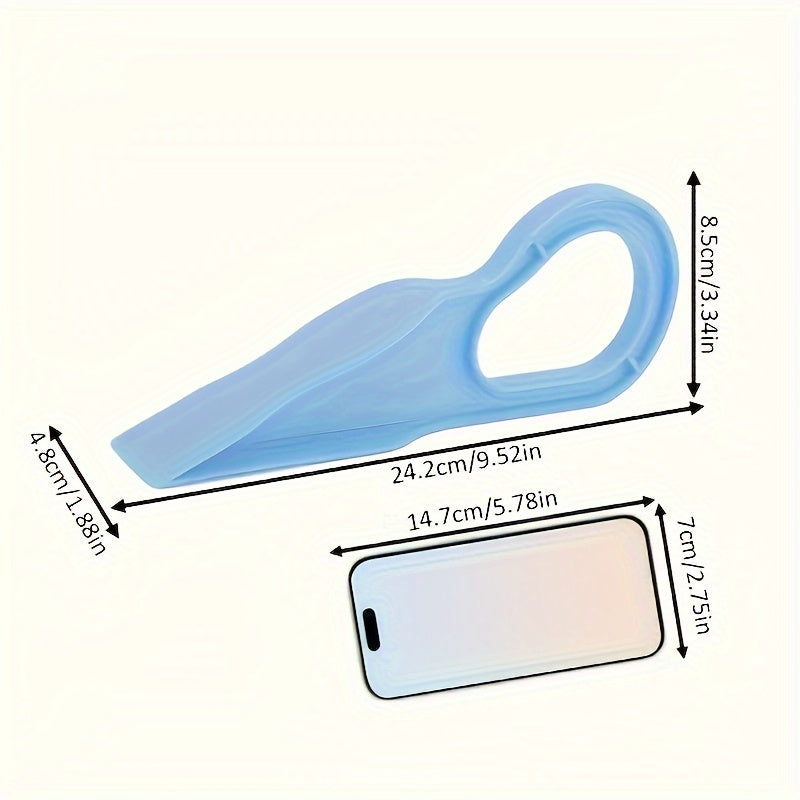 1-Pack Ergonomic Bed Sheet & Bed Skirt Tucking Tool in Blue - Easy Insert Design for Neatly Tucked Corners