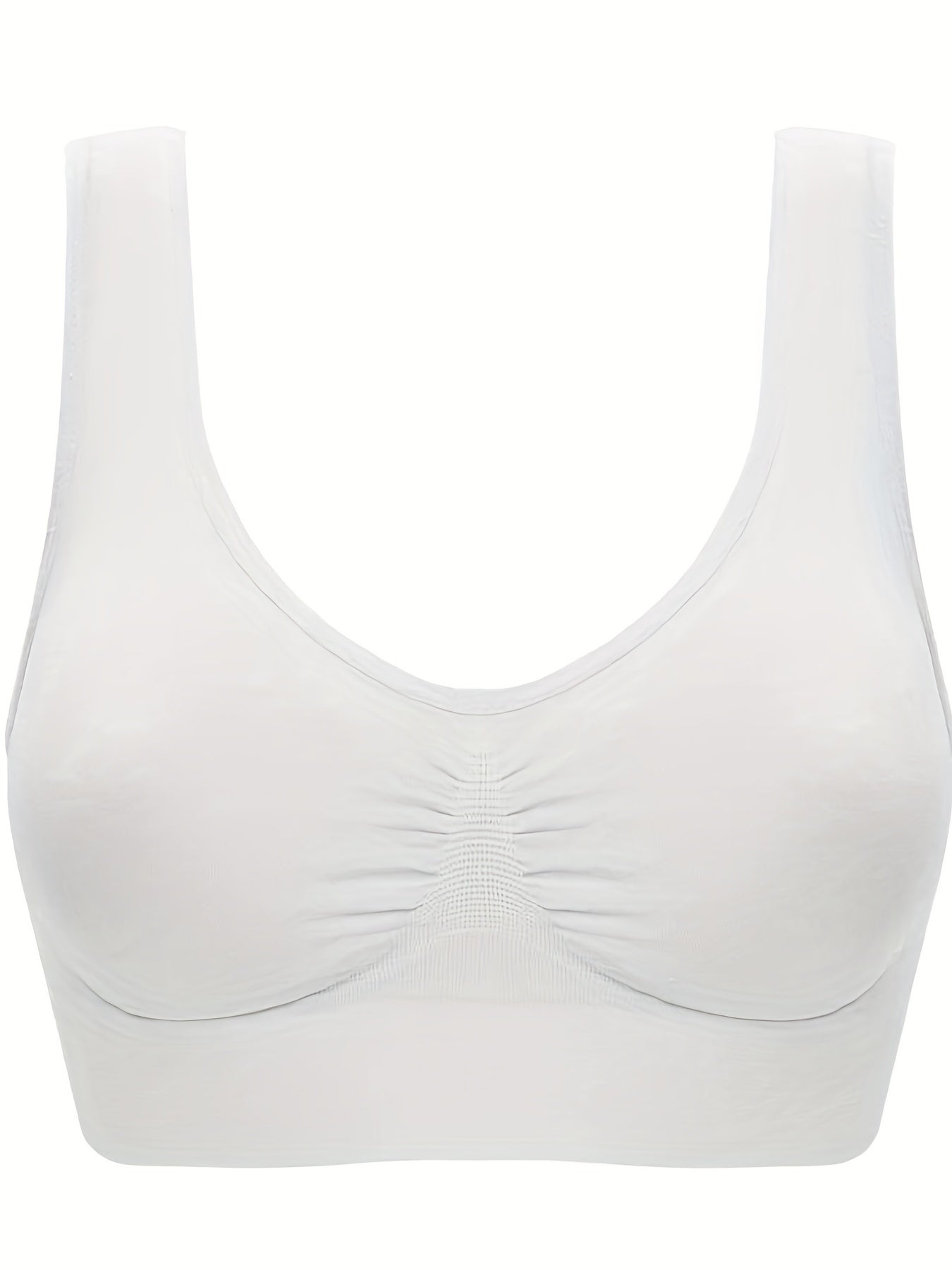 3 Wireless Sports Bras for Women, perfect for running and workouts, comfortable and breathable.