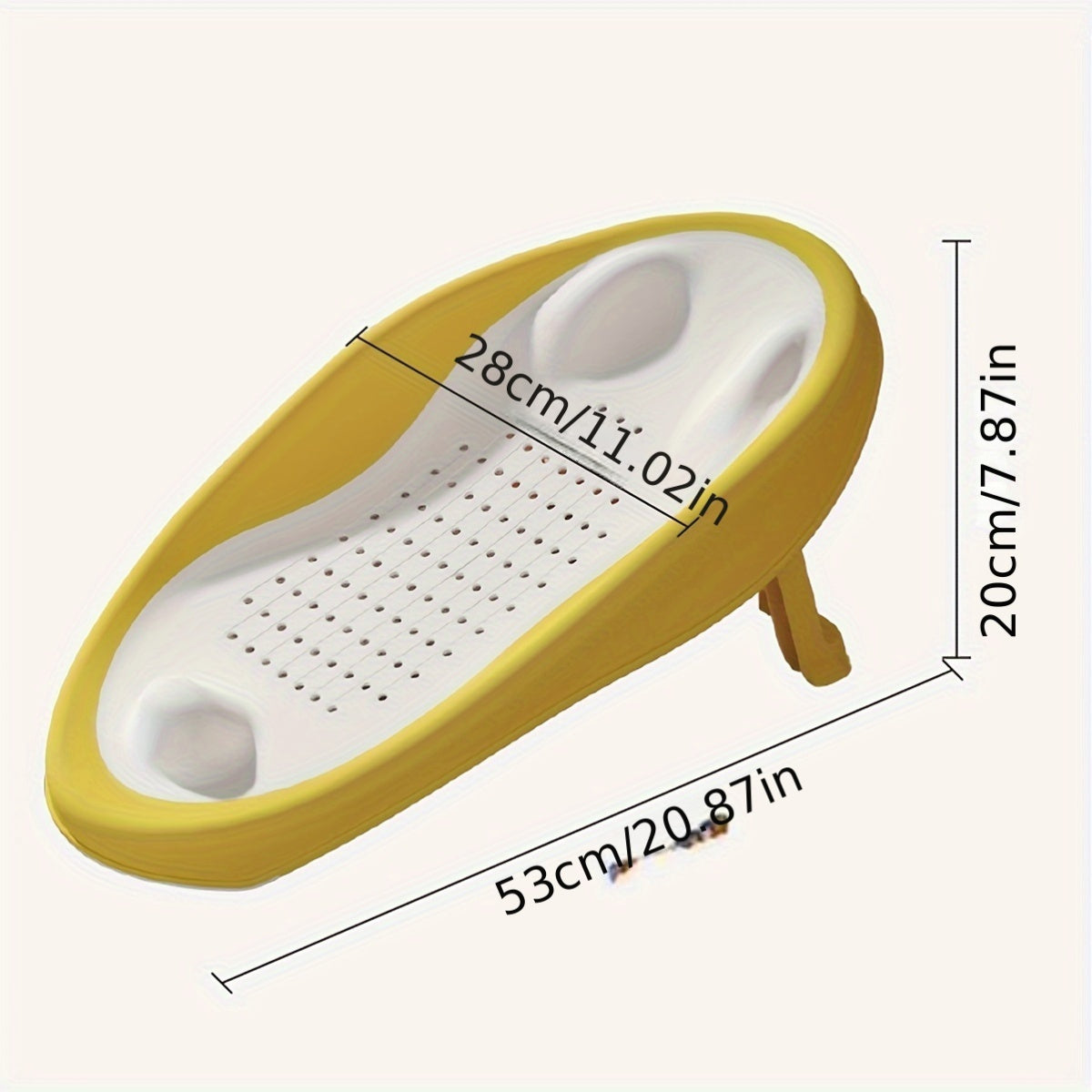 Get the ideal Christmas present with this Foldable Bath Seat featuring a Shower Net, Non-Slip PP Material, and Leaning Back Design - perfect for Kids Bathtub Support. Easy to clean and store away after use!