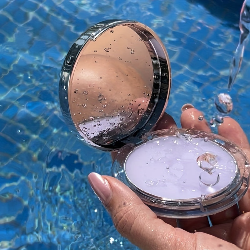 Colorless, oil-control setting powder for long-lasting, waterproof makeup.