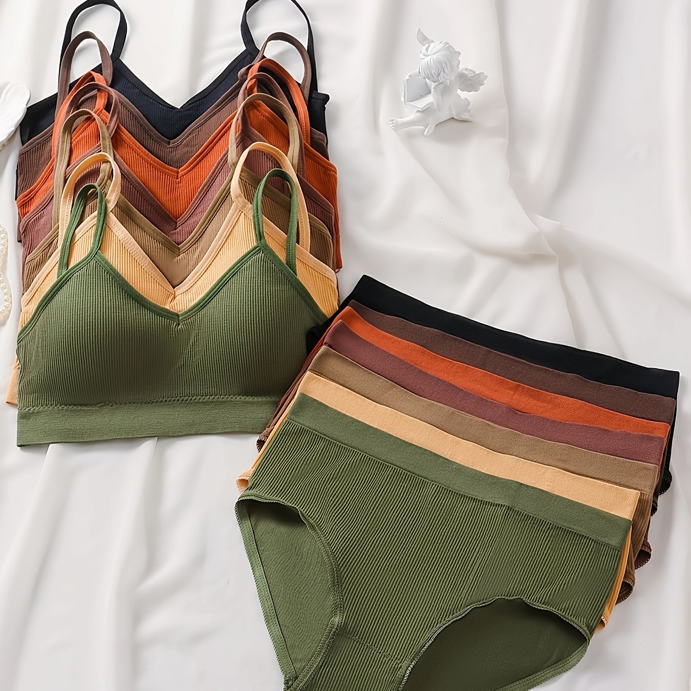 7-color sports bra set