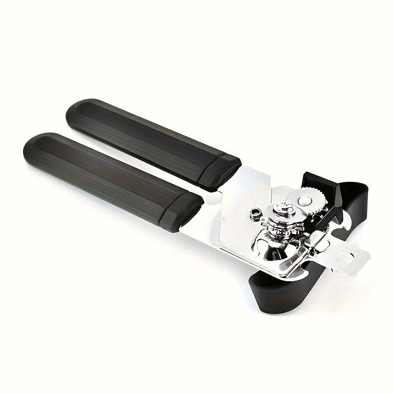 3-in-1 stainless steel manual can opener with knife for the kitchen