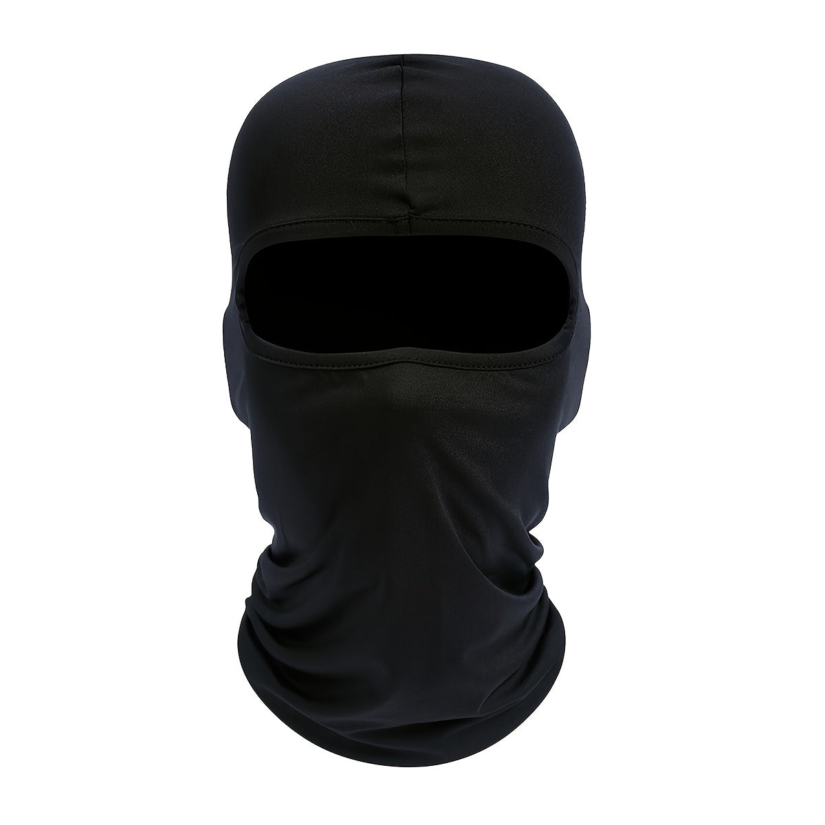 Ski mask balaclava with smiling face print, UV protection and windproof features for men and women