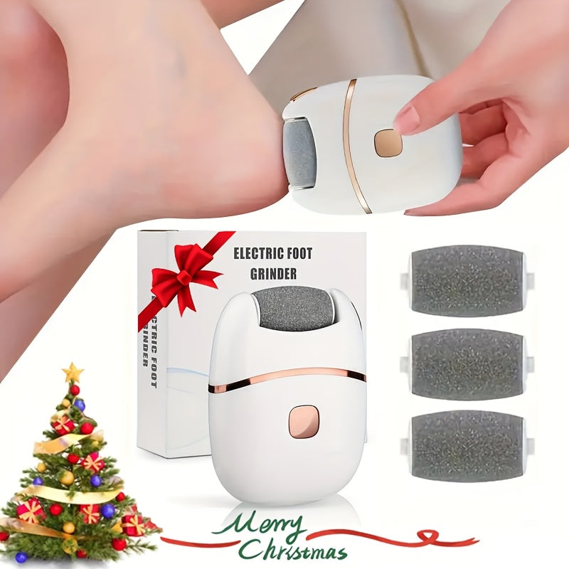 Rechargeable Electric Callus Remover for Smooth Feet - Ideal for Home or Travel