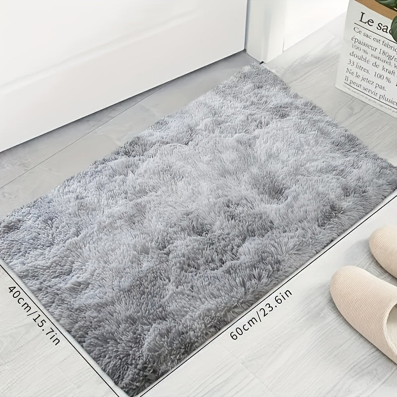 Indulgent Plush Shaggy Area Rug made of Soft Polyester Fiber, Easy to Clean and Stain Resistant, Washable, Perfect for Living Room and Bedroom, Thoughtful Home Decor Gift for Loved Ones.