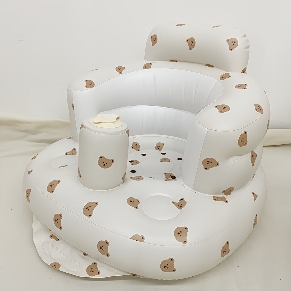 Introducing the Hanfeng Infant Learning Chair: The Perfect Chair for Your Baby - Versatile, Waterproof, and Easy to Fold!