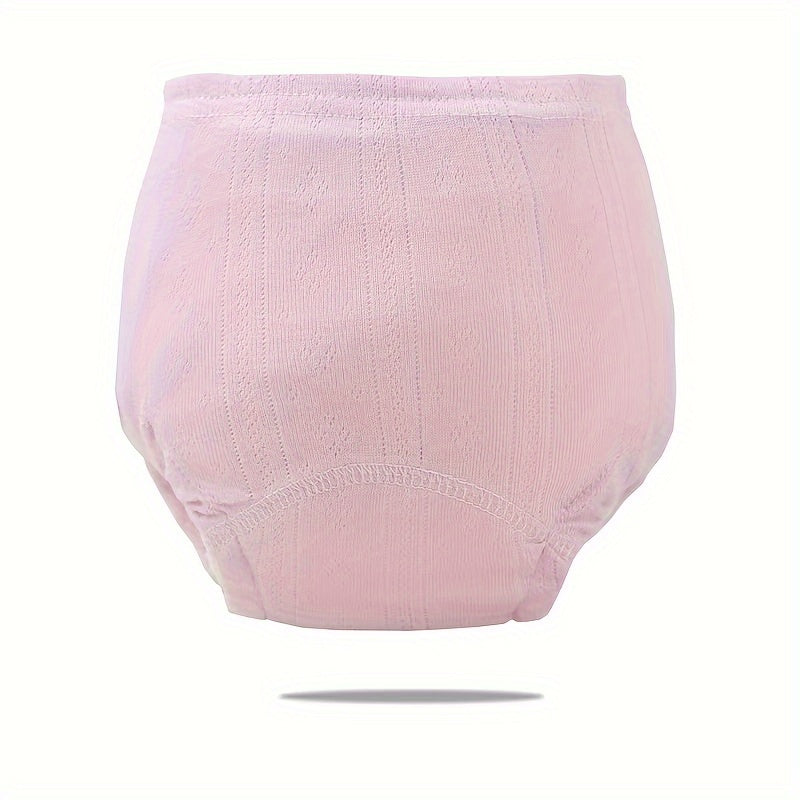 One piece of solid color training pants, reusable diaper, teaching pants, fabric diapers, breathable diaper