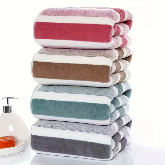 Fast-drying towel with vintage design, ideal for home, travel, and outdoor activities.