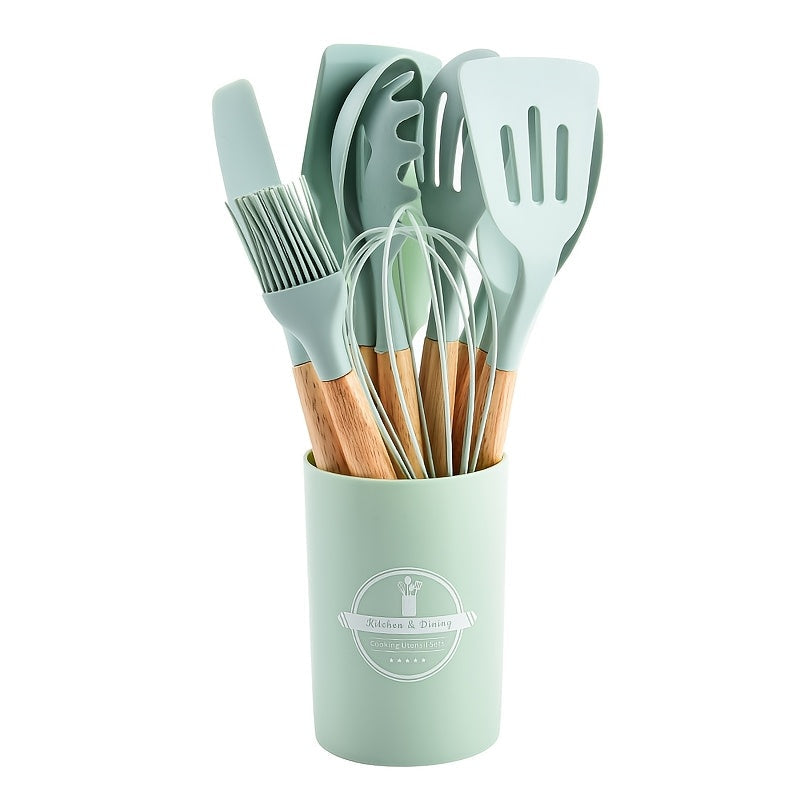 Kitchen Utensil Set Made from Silicone