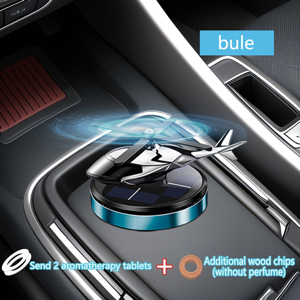 Car Air Freshener and Solar Car Diffuser with 2 fragrances for vehicle and home.