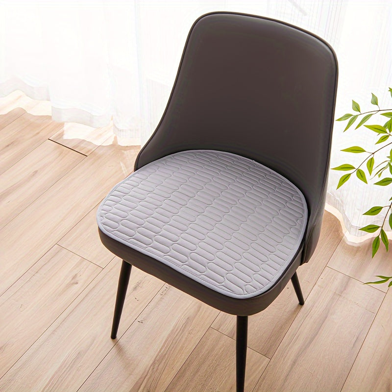 Multifunctional chair cushion, ideal for all seasons, lightweight and soft with anti-slip features. Washable and suitable for various areas including kitchen, living room, and dining area. U-shaped design for comfort.