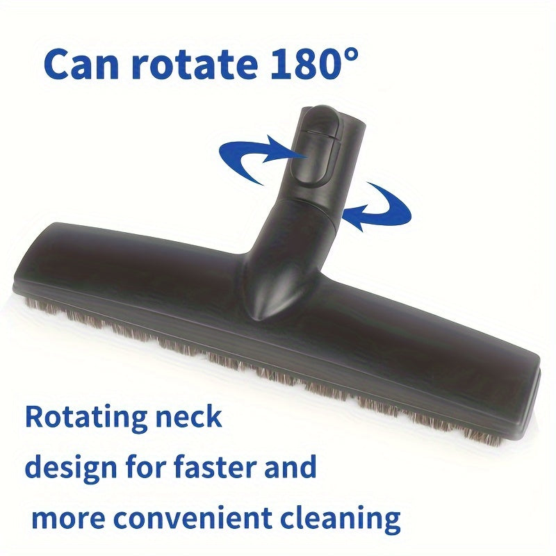 Durable plastic replacement spares for 1pc universal vacuum cleaner brush nozzle. This anti-collision smooth floor horsehair attachment is compatible with a wide range of vacuum models including S8, S6, S5, S4, S2, S1, C1, C2, C3, H1, Complete, Compact