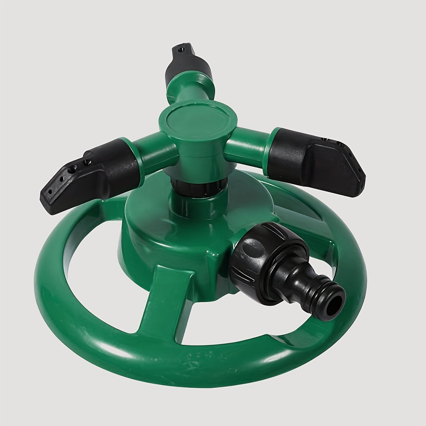 1pc Plastic Sprinkler for Yard Irrigation, 360 Degree Rotating Garden Sprinkler for Plant Watering and Outdoor Use.