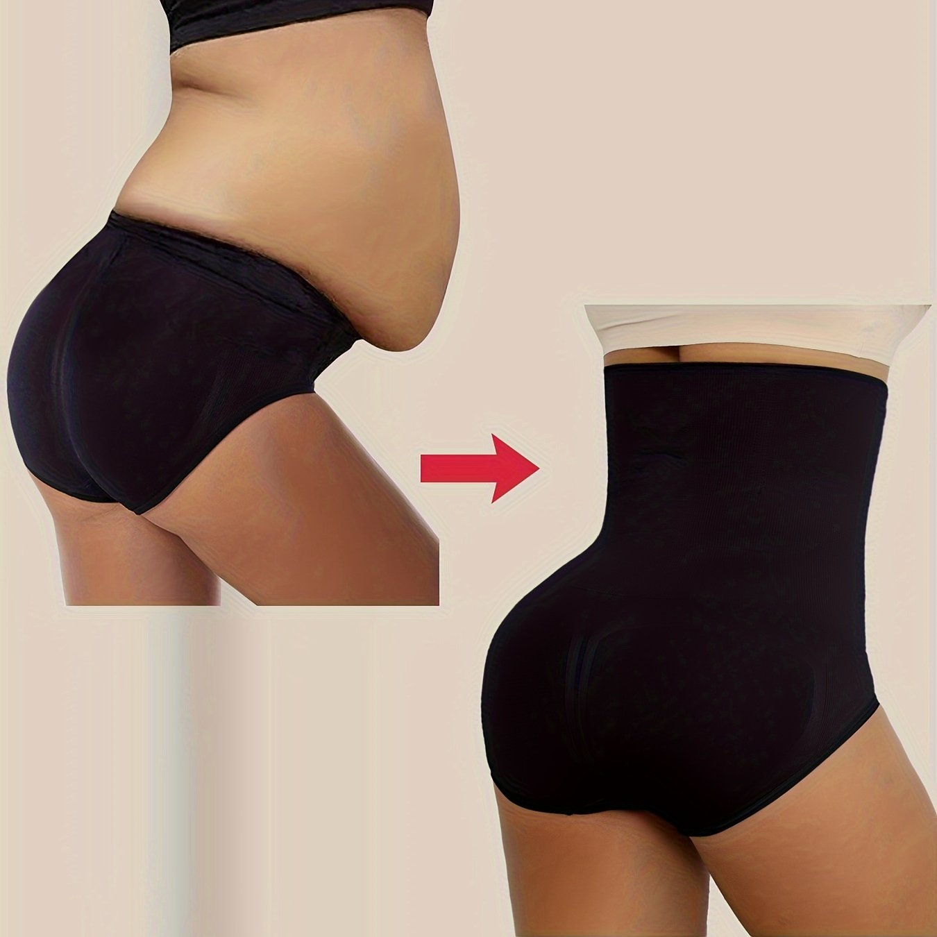 High waist tummy control panties and seamless shape panties for women.