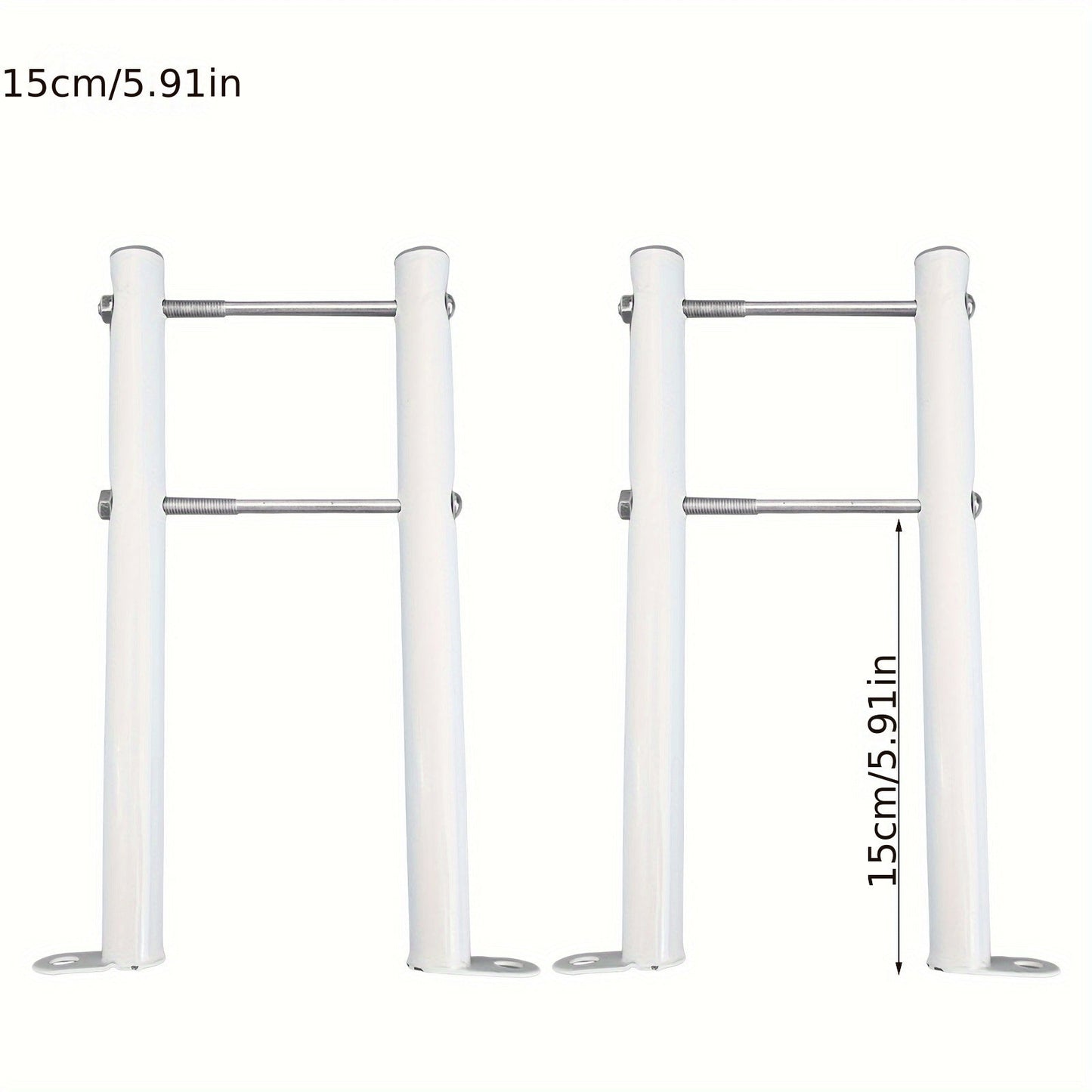 Two Radiator Heaters with Floor Stand, Vertical Design, Thickened Fixed Bracket and Support Base