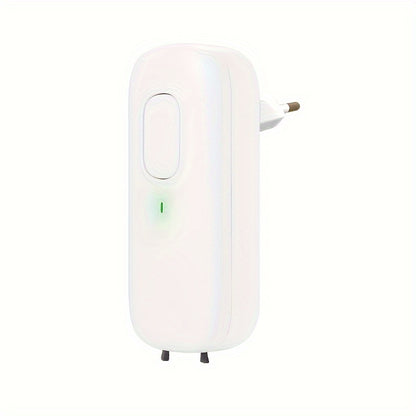 Mini air purifier with negative ion technology ideal for small spaces like bedrooms, offices, and storage areas.