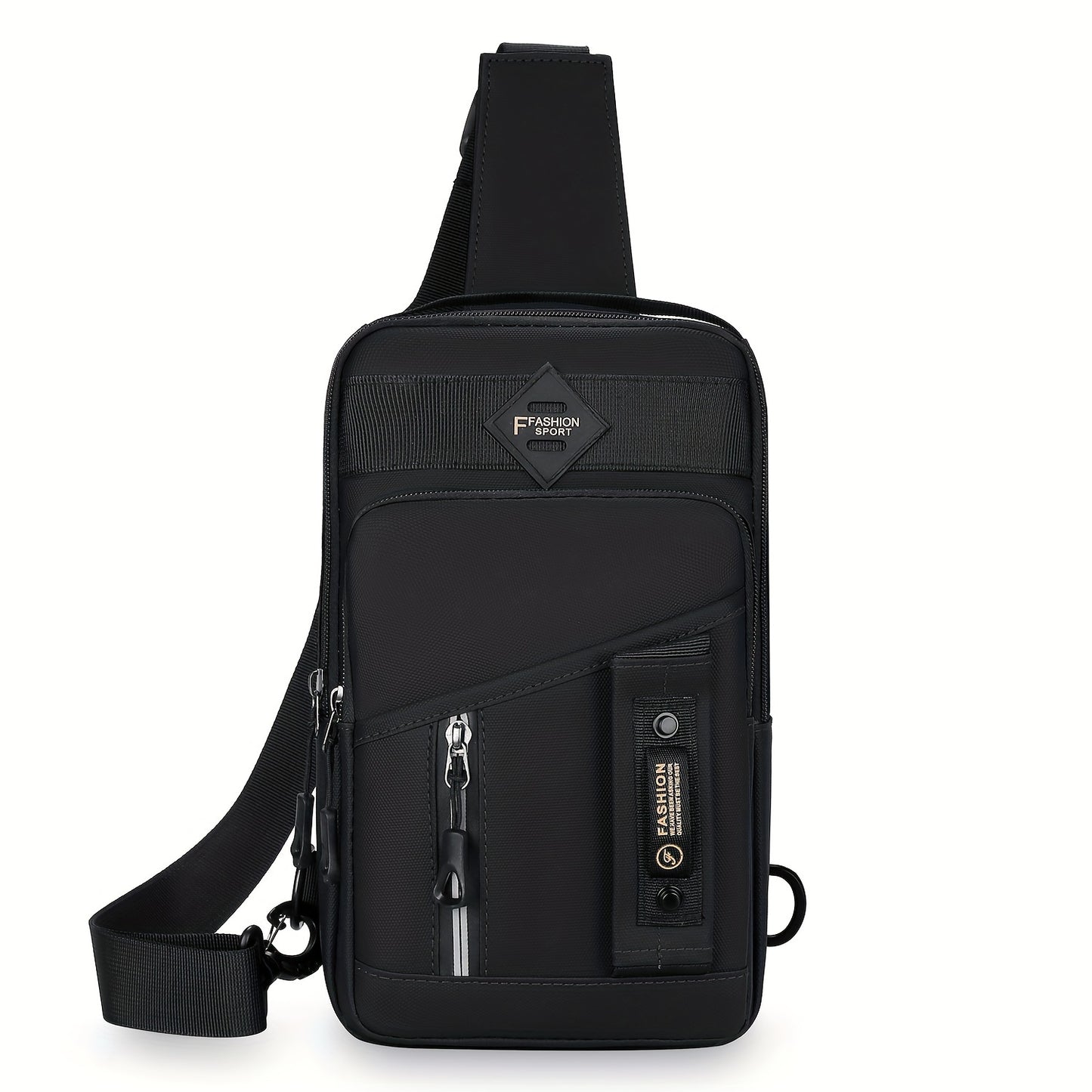 Men's outdoor chest bag for fashion and sports.