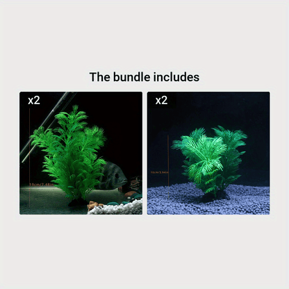 Aquarium Simulation Plant: Artificial Water Weeds Ornament for Fish Tank Decoration - PC Material