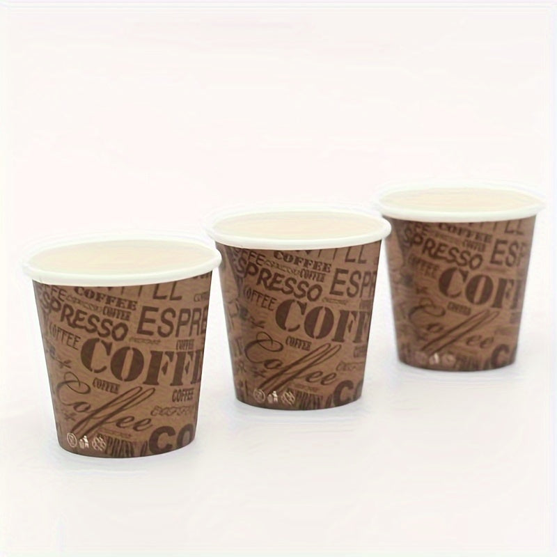 Disposable paper cups available in packs of 50, 100, or 200. These thickened sample cups are perfect for small gatherings, mini shot glasses, beverage tasting, birthdays, weddings, holidays, Halloween, Christmas, New Year's, and other parties. Made from