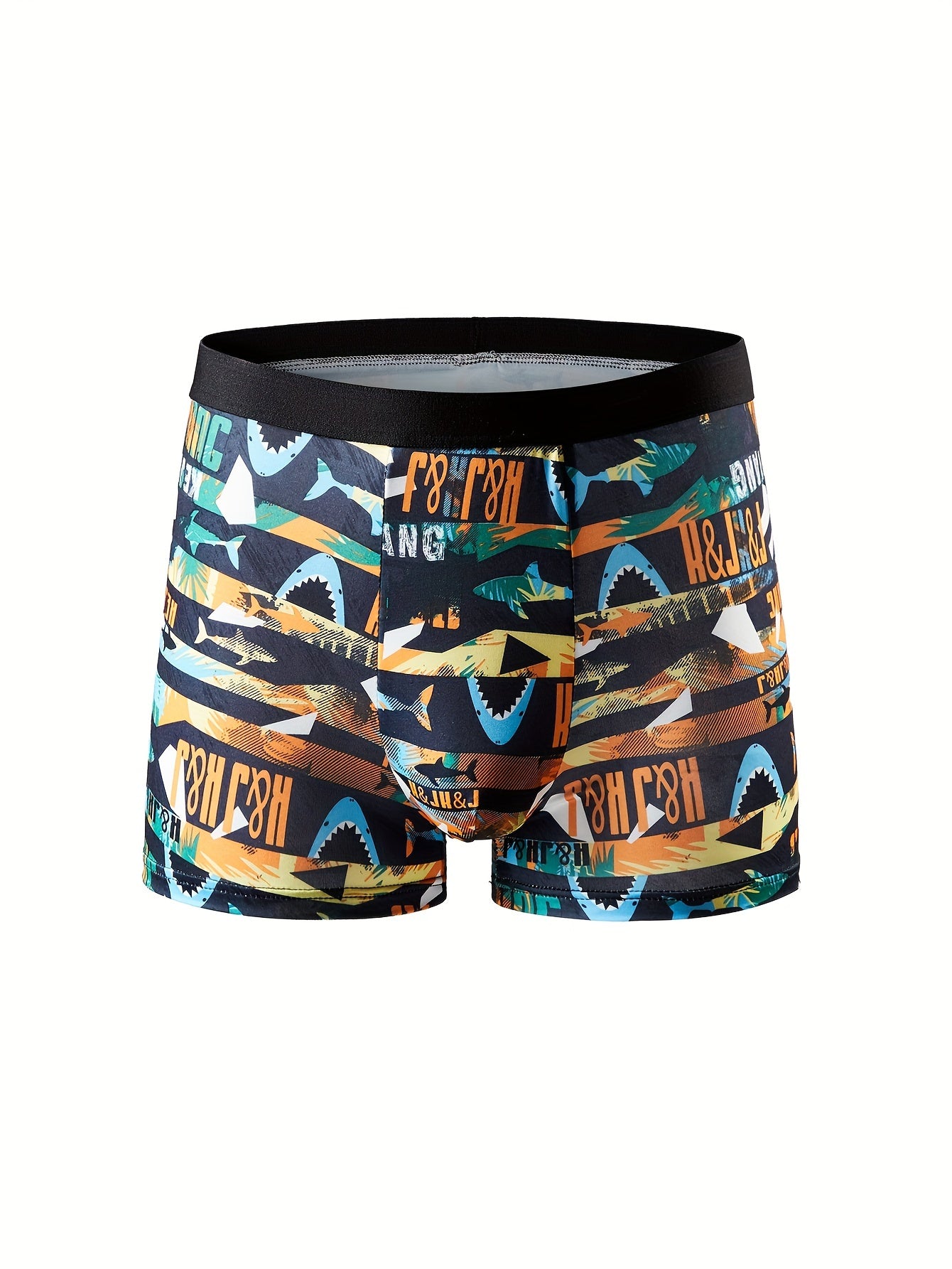 A 10-pack of men's print boxer briefs made with high stretch polyester knit fabric for comfortable breathability.