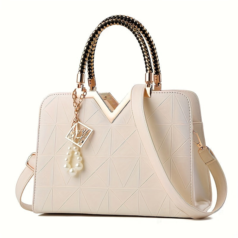 2024 Fall Fashion Women's Handbag, PU Shoulder Bag in multiple colors