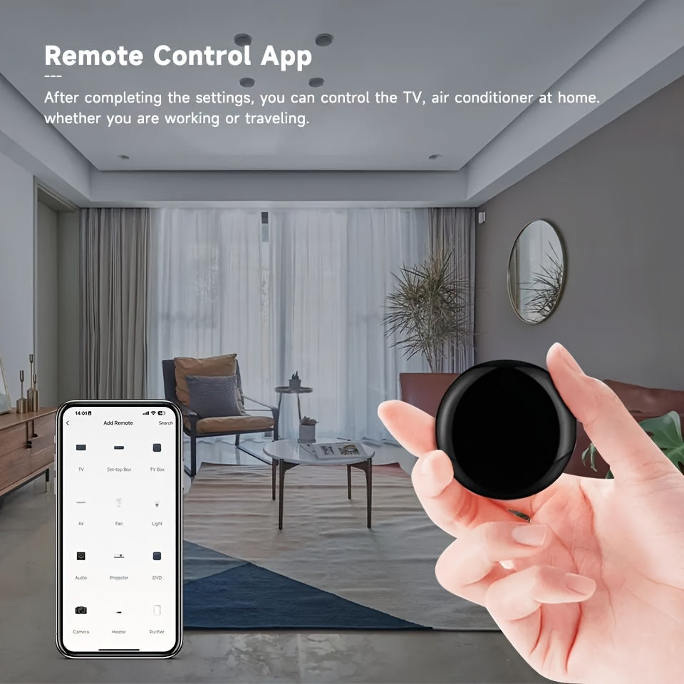 Yours WiFi IR Smart Infrared Universal Remote Control with Timer Function and Language Assistant Support