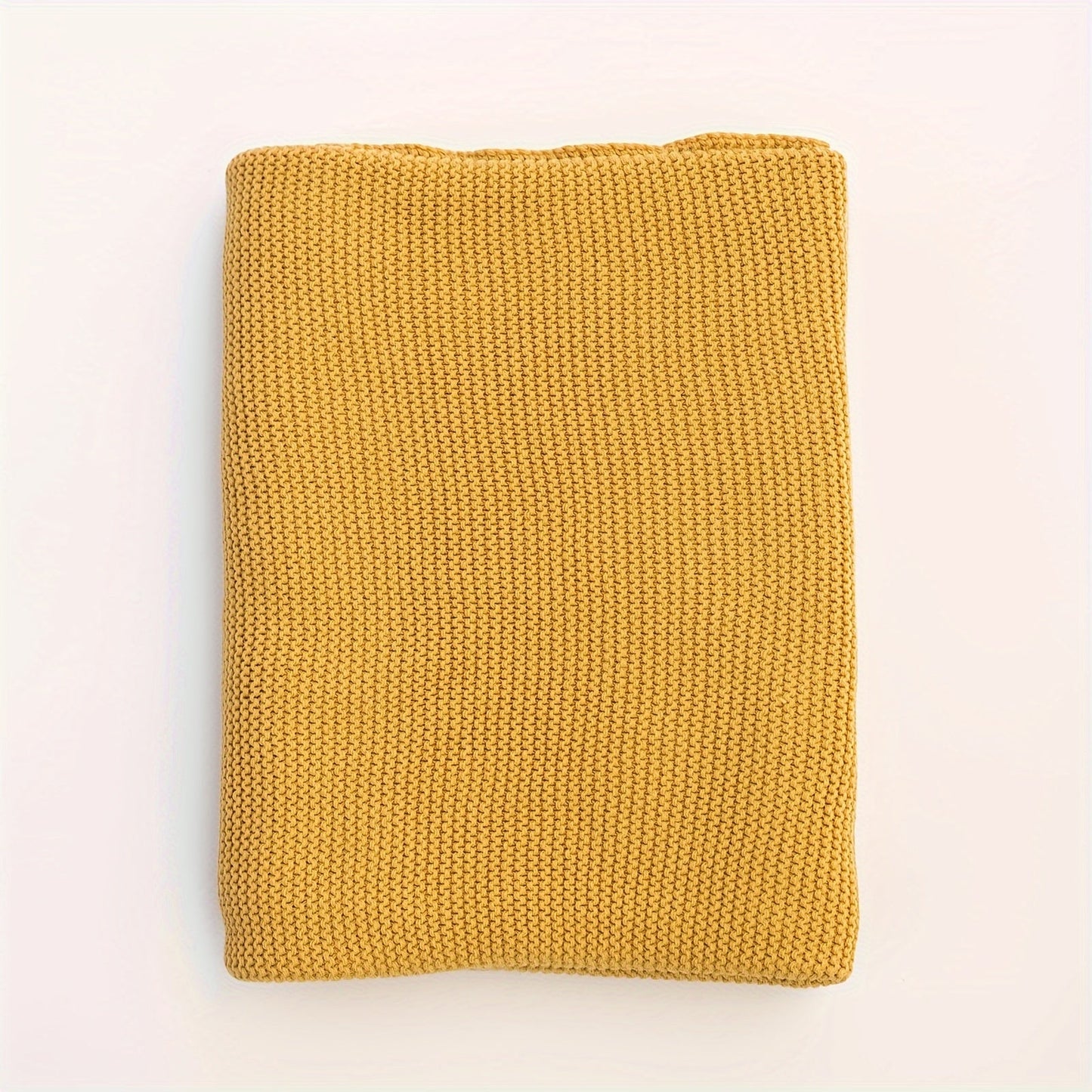 Stay cozy with our Soft Knitted Baby Swaddle Blanket - Ideal for Strollers and Cribs!