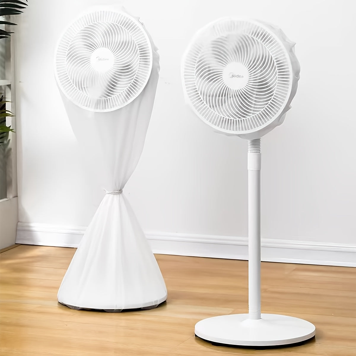 Protect your modern fan with this dust cover protector. Made from plastic, it provides full and half coverage and is safe for non-food contact. It includes a hand guard and fits universally for home and office fans.