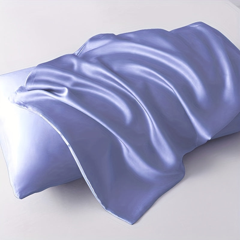 Upgrade your bedroom or living room sofa with a luxurious Soft Satin Pillowcase - Pillow insert not included. Enhance both comfort and style with this chic addition.