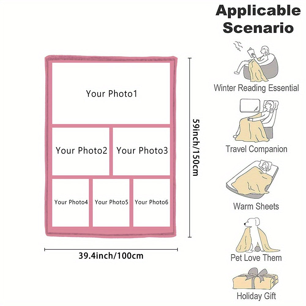 Настройте фланелевое фотопокрывало - уютный и мягкий плед с вашим изображением - идеально подходит для подарков, дома, офиса или для комфортного использования в пути.