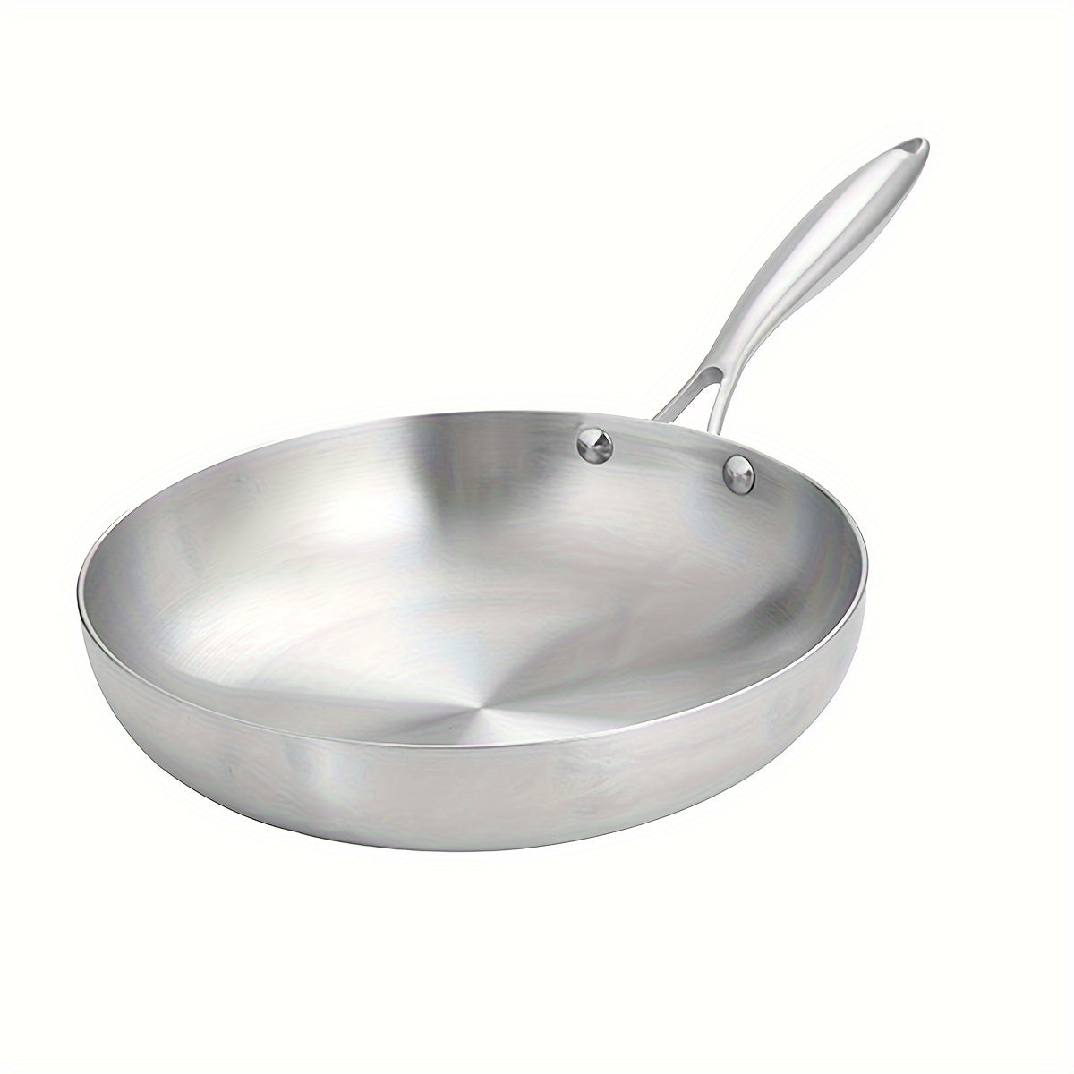 This Stainless Steel Skillet is versatile, non-stick, easy to clean, and has a durable and comfortable grip handle for effortless cooking. It is perfect for sautéing, frying, and baking, and is dishwasher safe, making it ideal for both home and