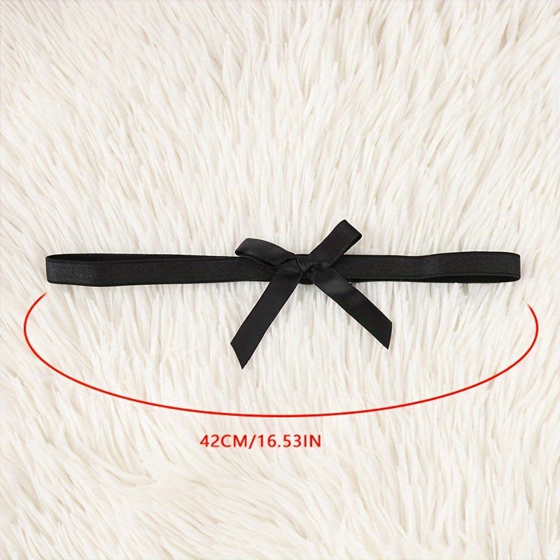 Stylish and cute bow collar designed for adult women, a fashionable and sexy accessory.