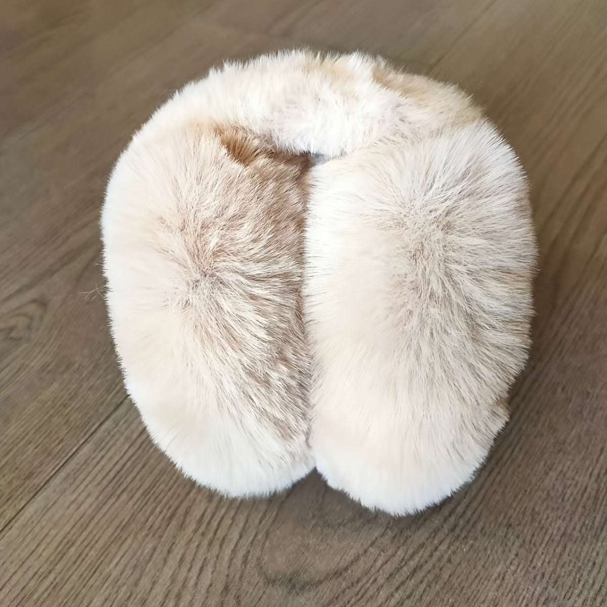 Dry clean only Unisex Fluffy Faux Fur Earmuffs perfect for Autumn and Winter Outdoor Wear. Cozy, Large Woven Stretch Polyester Ear Warmers.