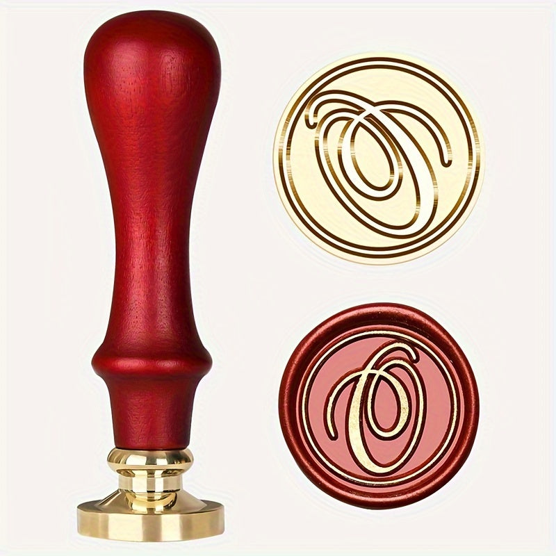 Alphabet A-Z Sealing Wax Stamp Kit for Wedding Invitations and Letter Sealing