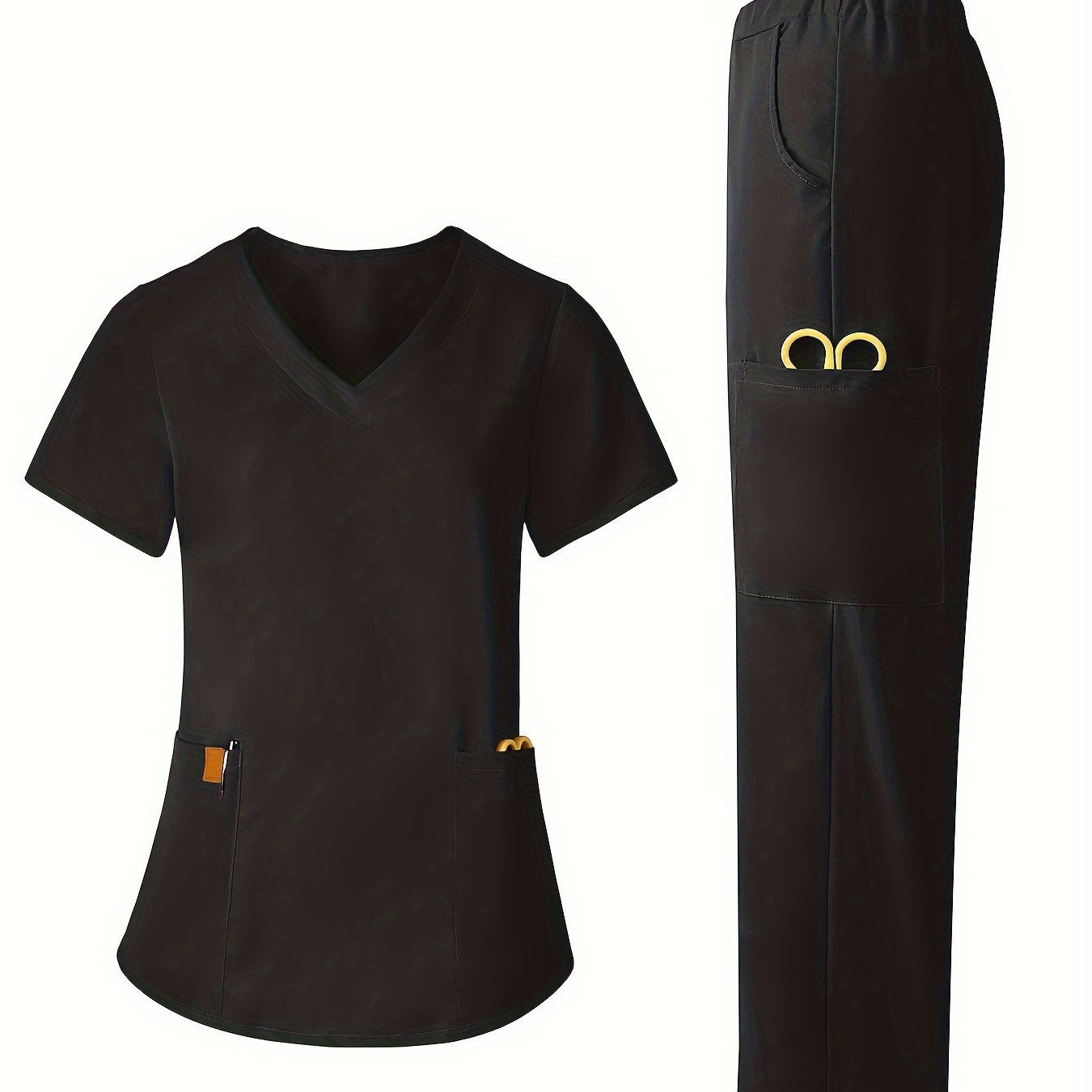 Unisex Medical Surgical Gown Set for Healthcare Professionals, Including Top and Pants