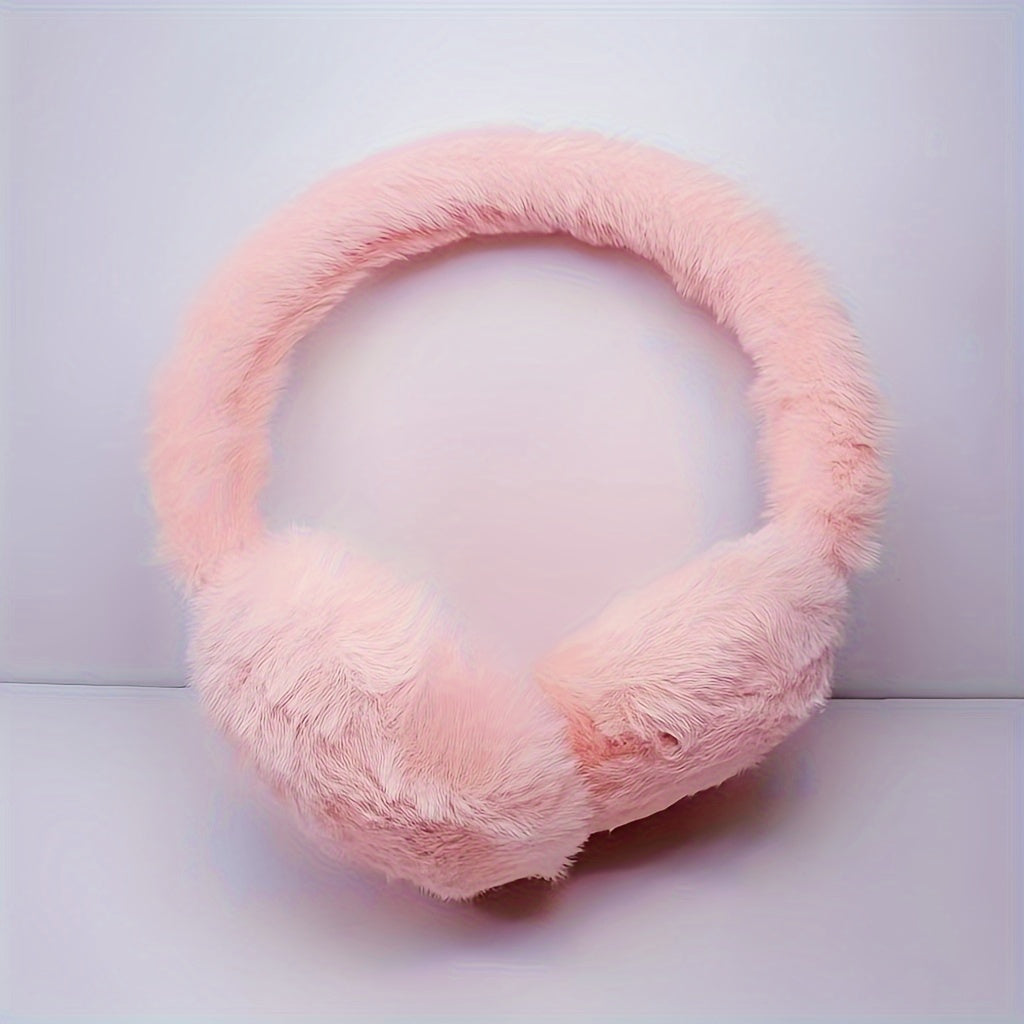 Stay warm and cozy this winter with our fleece ear muffs designed for both men and women. These adjustable ear warmers are made from stretchy sheepskin material, ensuring a comfortable fit for all. To maintain their quality, hand wash only.