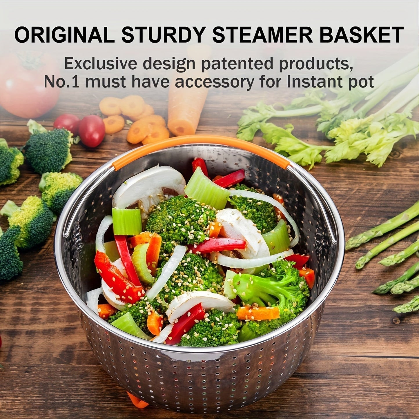 91-piece Accessory Set for 5,6,8 Quart Pressure Cookers - Includes 60 Parchment Papers, 2 Steamer Baskets, Springform Pan, Stackable Egg Steamer Rack, Egg Bites Mold, and Additional Items