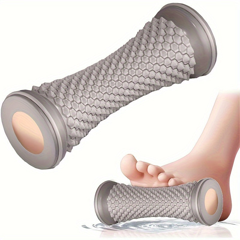 1pc PVC foot massager for muscle relaxation, yoga, arch support, and home exercise.